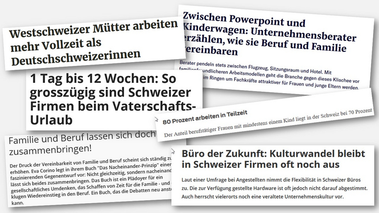 Beruf und Familie – ein medialer Dauerbrenner
